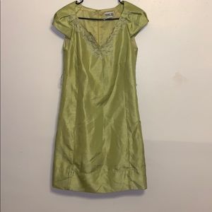 Green dress
